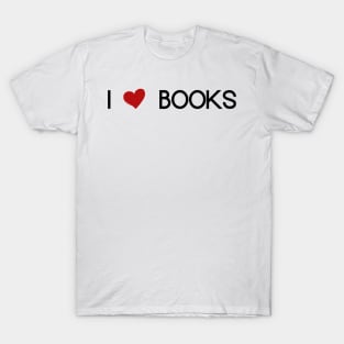 i love books T-Shirt